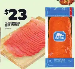 Loblaws NANUK SMOKED COHO SALMON, 300 G offer
