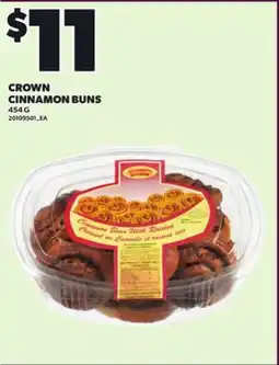 Loblaws CROWN CINNAMON BUNS, 454 G offer