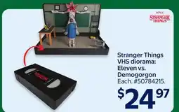 Walmart Stranger Things VHS diorama: Eleven vs. Demogorgon offer