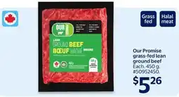 Walmart Our Promise grass-fed lean ground beef offer