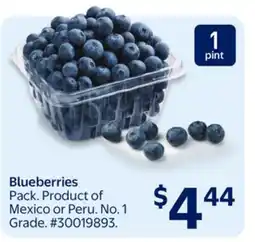 Walmart Blueberries offer