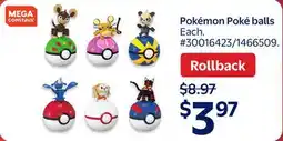 Walmart Pokémon Poké balls offer