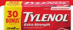 Walmart Tylenol Extra Strength caplets 230s offer