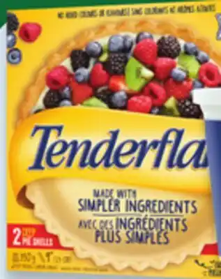 Walmart Tenderflake deep pie shells offer