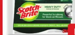 Walmart Scotch-Brite sponges 3-pack offer