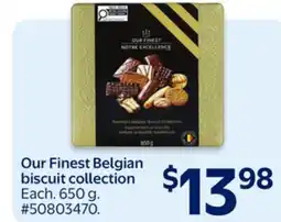 Walmart Our Finest Belgian biscuit collection offer