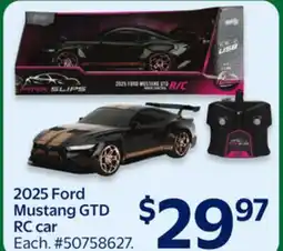 Walmart 2025 Ford Mustang GTD RC car offer