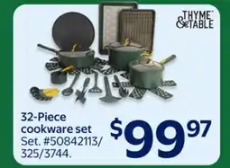 Walmart 32-Piece cookware set offer