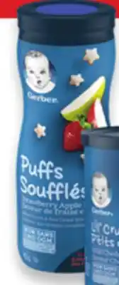 Walmart Gerber Gerber mainstream snacks offer