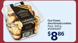 Walmart Our Finest shortbread cookies offer