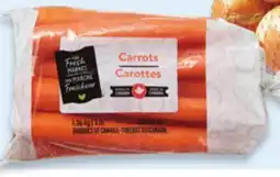 Walmart Your Fresh Market carrots offer