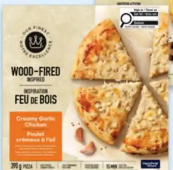 Walmart Our Finest wood-fired inspired frozen pizza offer