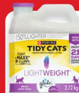 Walmart Tidy Cats LightWeight with Glade multi-cat clumping cat litter offer