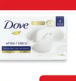 Walmart Dove beauty bars 4 x 106 g offer