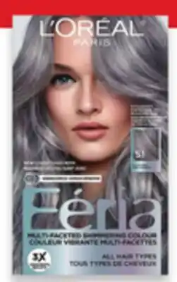 Walmart L'Oreal Paris Feria hair colour offer