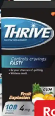 Walmart Thrive gum offer