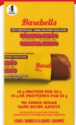 Walmart Barebells soft protein bar offer