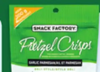 Walmart Snack Factory Pretzel Crisps offer
