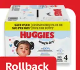 Walmart Huggies Snug & Dry ultra value pack diapers diapers offer