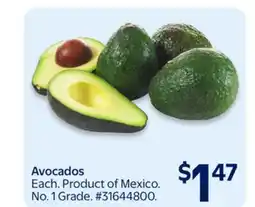 Walmart Avocados offer