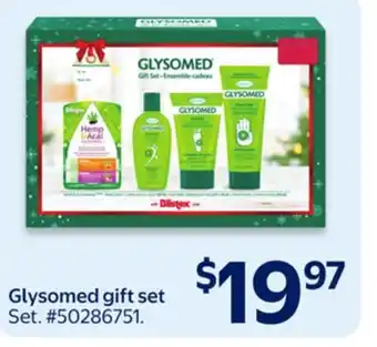 Walmart Glysomed gift set offer