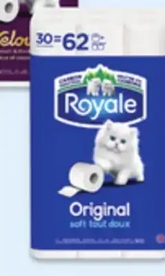 Walmart Royale 2-ply bathroom tissue 30-pack offer