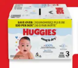 Walmart Huggies Snug & Dry ultra value pack diapers offer