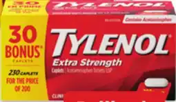 Walmart Tylenol Extra Strength caplets offer