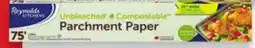 Walmart Reynolds compostable parchment paper 75' offer