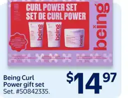 Walmart Being Curl Power gift set offer