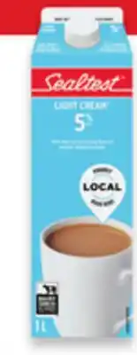 Walmart Sealtest 5% cream offer