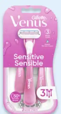 Walmart Venus Sensitive razors 3-pack offer