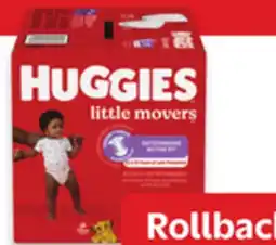 Walmart Huggies superpack diapers offer