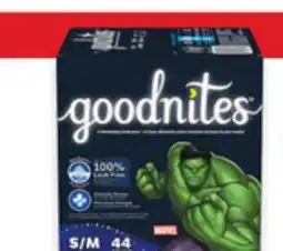 Walmart Goodnites superpack nighttime underwear offer