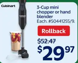 Walmart 3-Cup copper or hand blender offer