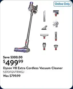 Walmart Dyson V8 Extra Cordless Vacuum Cleaner offer