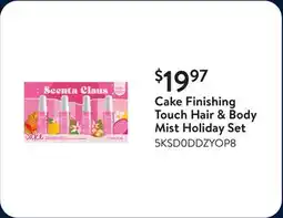 Walmart Cake Finishing Touch Hair & Body Mist Holiday Set offer