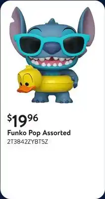 Walmart Funko Pop Assorted offer