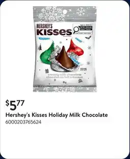Walmart Hershey's Kisses Holiday Milk Chocolate offer