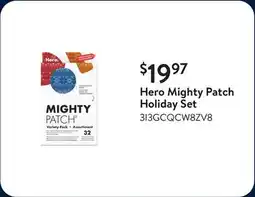 Walmart Hero Mighty Patch Holiday Set offer