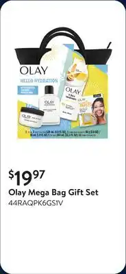 Walmart Olay Mega Bag Gift Set offer