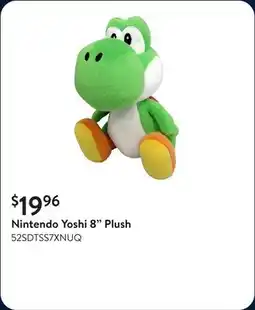 Walmart Nintendo Yoshi 8 Plush offer