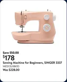 Walmart Sewing Machine for Beginners, SINGER 3337 offer