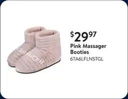 Walmart Pink Massager Booties offer