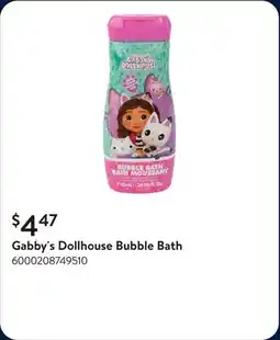 Walmart Gabby's Dollhouse Bubble Bath offer