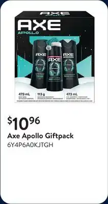 Walmart Axe Apollo Giftpack offer