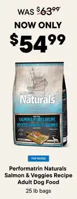 Petvalu Performatrin Naturals Salmon & Veggies Recipe Wet Dog Food offer