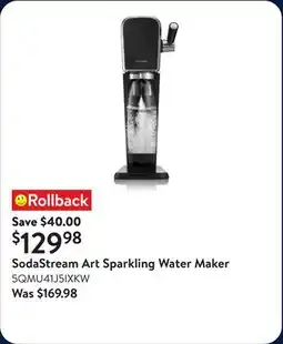Walmart SodaStream Art Sparkling Water Maker offer