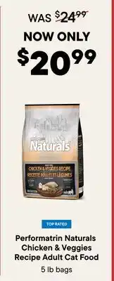 Petvalu Performatrin Naturals Chicken & Veggies Recipe Wet Cat Food offer