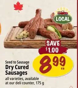 Farm Boy Seed to Sausage Dry Cured Sausages offer